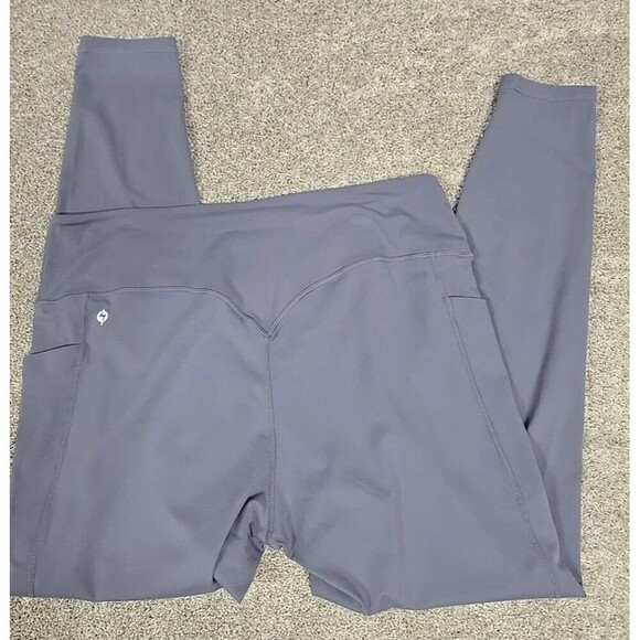 COPY - Popflex Supersculpt Leggings Pockets Misty Blue Women’s Plus Size 3X - Picture 7 of 10